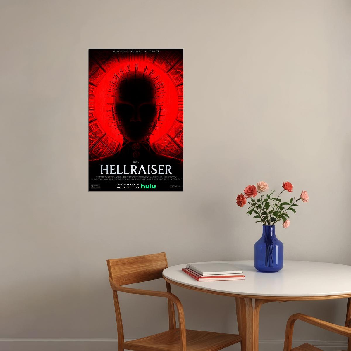 Hellraiser Supernatural Horror Bruckner Clayton Starkey 2022 Poster Wall Art Print Home Wall Decor - xonomax