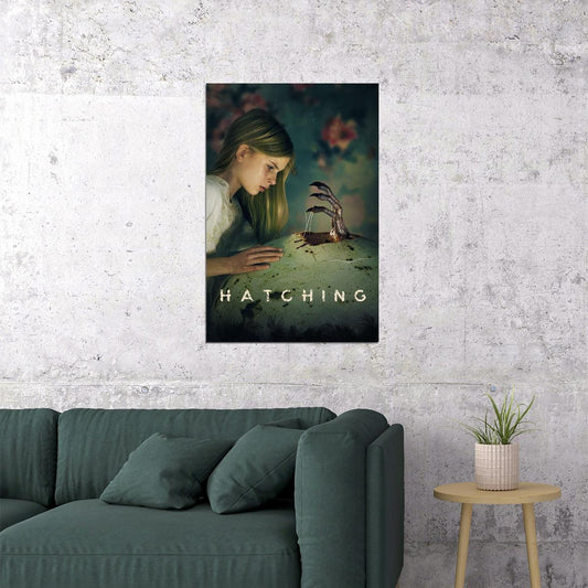 Hatching Psychological Horror Bergholm Solaninna Nordin 2022 Poster Wall Art Print Home Wall Decor - xonomax