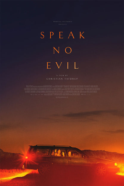 Speak No Evil Psychological Horror Thriller Movie Tafdrup 2022 Poster Wall Art Print Home Wall Decor - xonomax