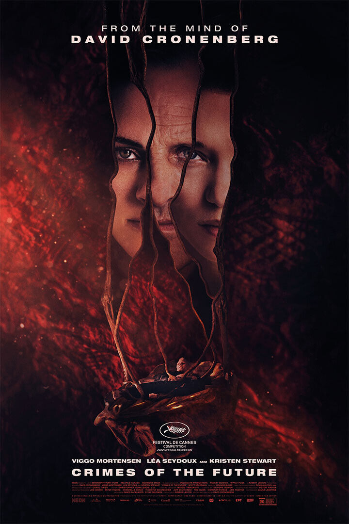 Crimes Of The Future Science Fiction Body Horror Drama 2022 Poster Wall Art Print Home Wall Decor - xonomax