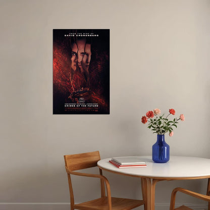 Crimes Of The Future Science Fiction Body Horror Drama 2022 Poster Wall Art Print Home Wall Decor - xonomax