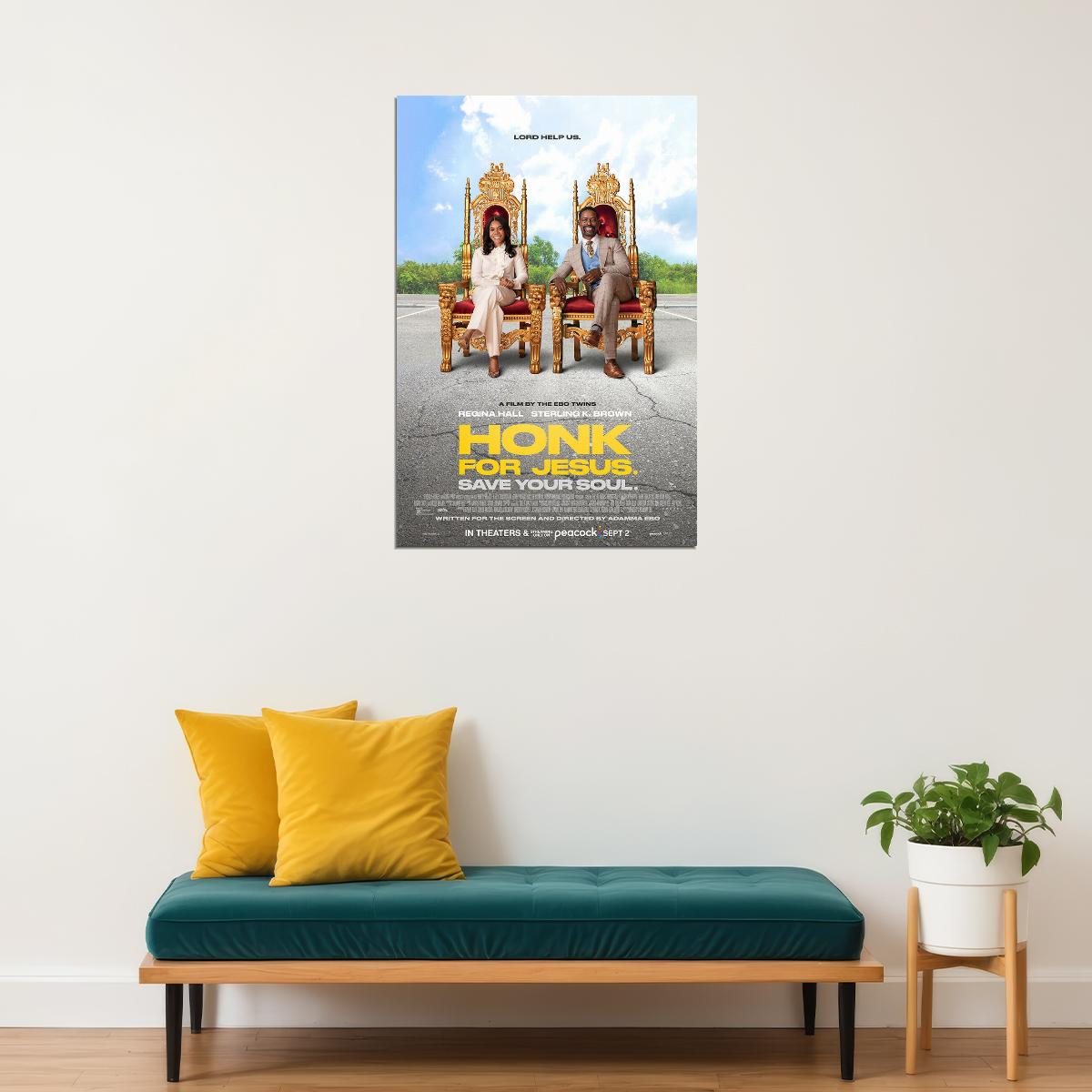 Honk For Jesus Save Your Soul American Comedy Movie Ebo 2022 Poster Wall Art Print Home Wall Decor - xonomax