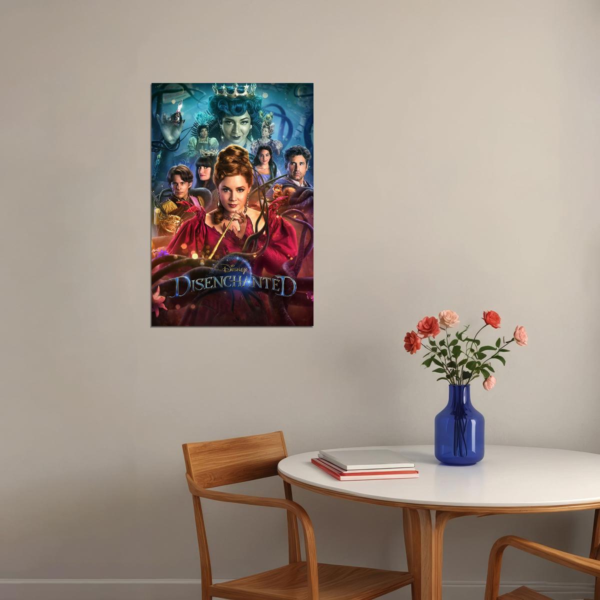 Disenchanted Fantasy Romance Adventure Musical Movie 2022 Poster Wall Art Print Home Wall Decor - xonomax