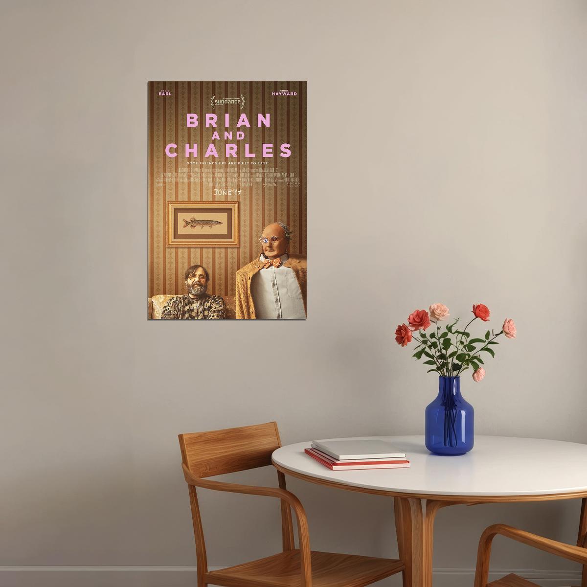 Brian And Charles Comedy Drama Movie Archer Earl Hayward 2022 Poster Wall Art Print Home Wall Decor - xonomax