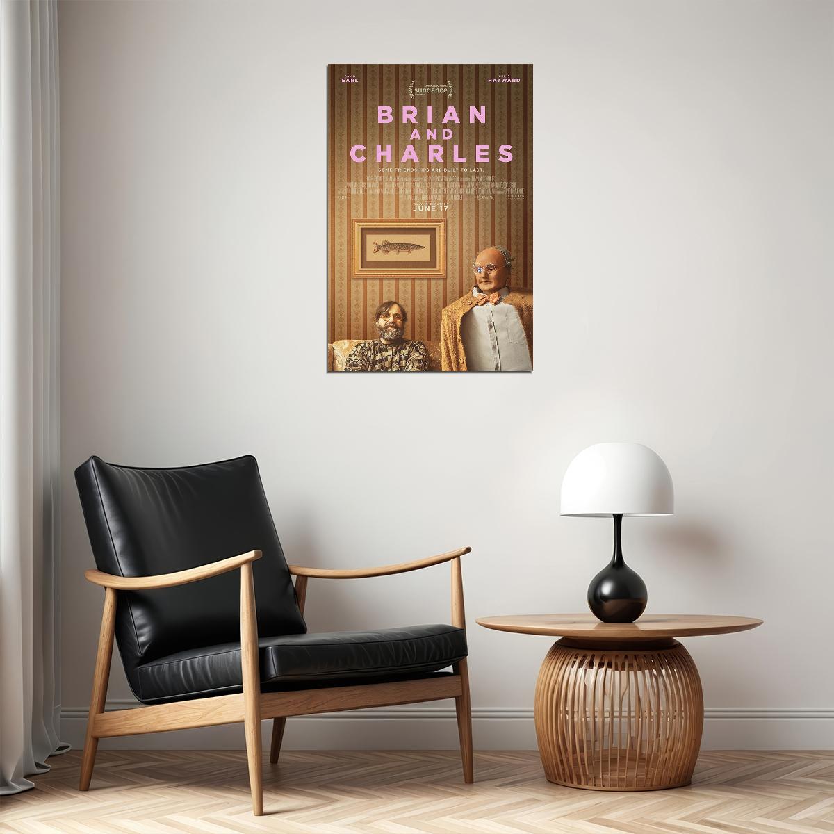 Brian And Charles Comedy Drama Movie Archer Earl Hayward 2022 Poster Wall Art Print Home Wall Decor - xonomax