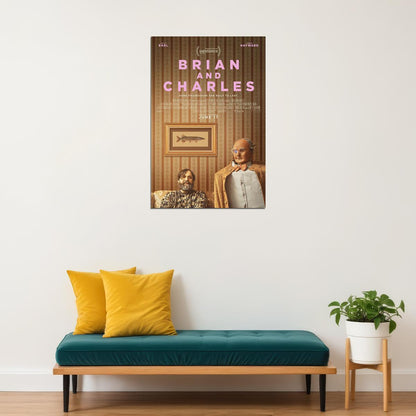 Brian And Charles Comedy Drama Movie Archer Earl Hayward 2022 Poster Wall Art Print Home Wall Decor - xonomax