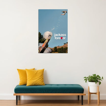 Jackass Forever Reality Comedy Movie Tremaine Knoxville 2022 Poster Wall Art Print Home Wall Decor - xonomax