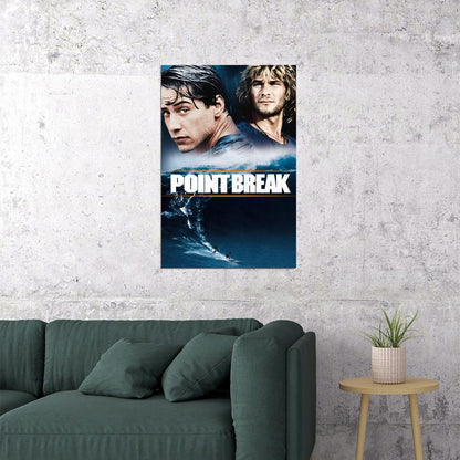 Point Break Crime Action Movie Cinema Poster Wall Art Print Home Wall Decor - xonomax