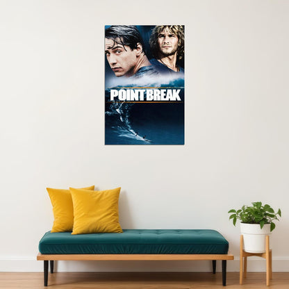 Point Break Crime Action Movie Cinema Poster Wall Art Print Home Wall Decor - xonomax