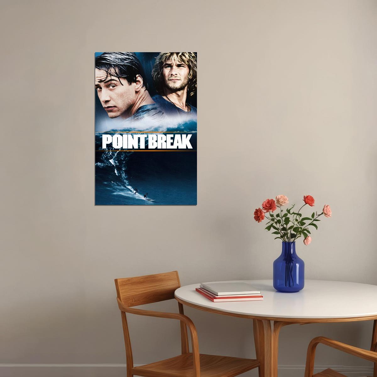 Point Break Crime Action Movie Cinema Poster Wall Art Print Home Wall Decor - xonomax