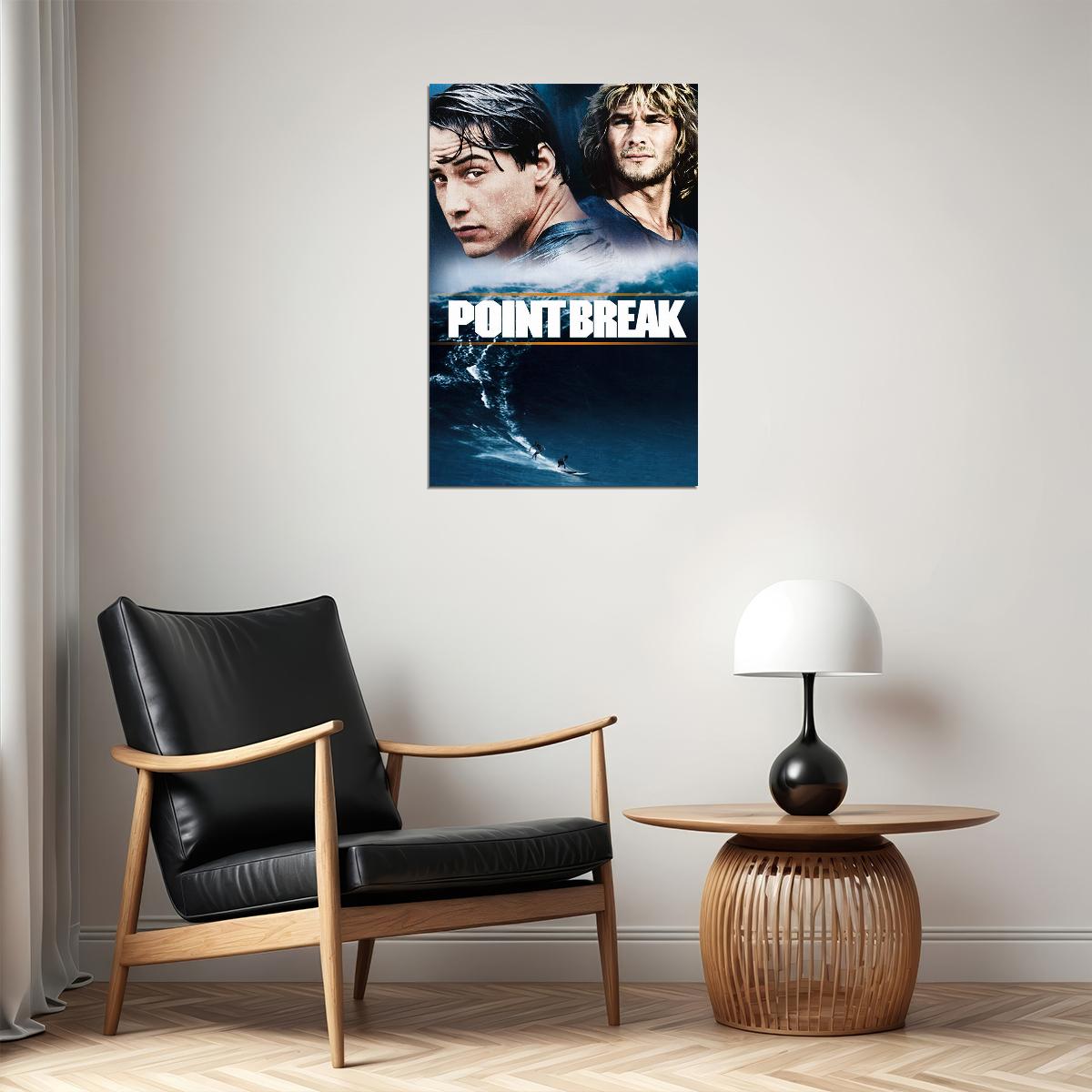 Point Break Crime Action Movie Cinema Poster Wall Art Print Home Wall Decor - xonomax