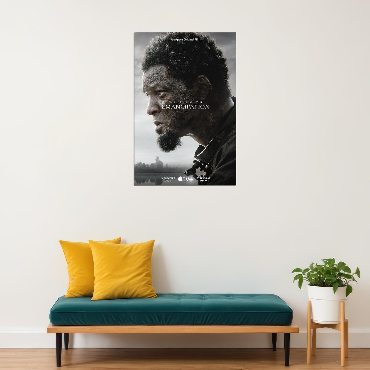 Emancipation Action Cinema Movie Poster Wall Art Print Home Wall Decor - xonomax