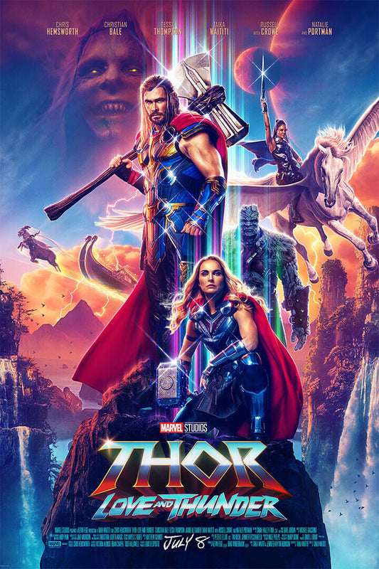 Thor: Love And Thunder Science Fiction Cinema Poster Wall Art Print Home Wall Decor - xonomax