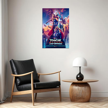 Thor: Love And Thunder Science Fiction Cinema Poster Wall Art Print Home Wall Decor - xonomax
