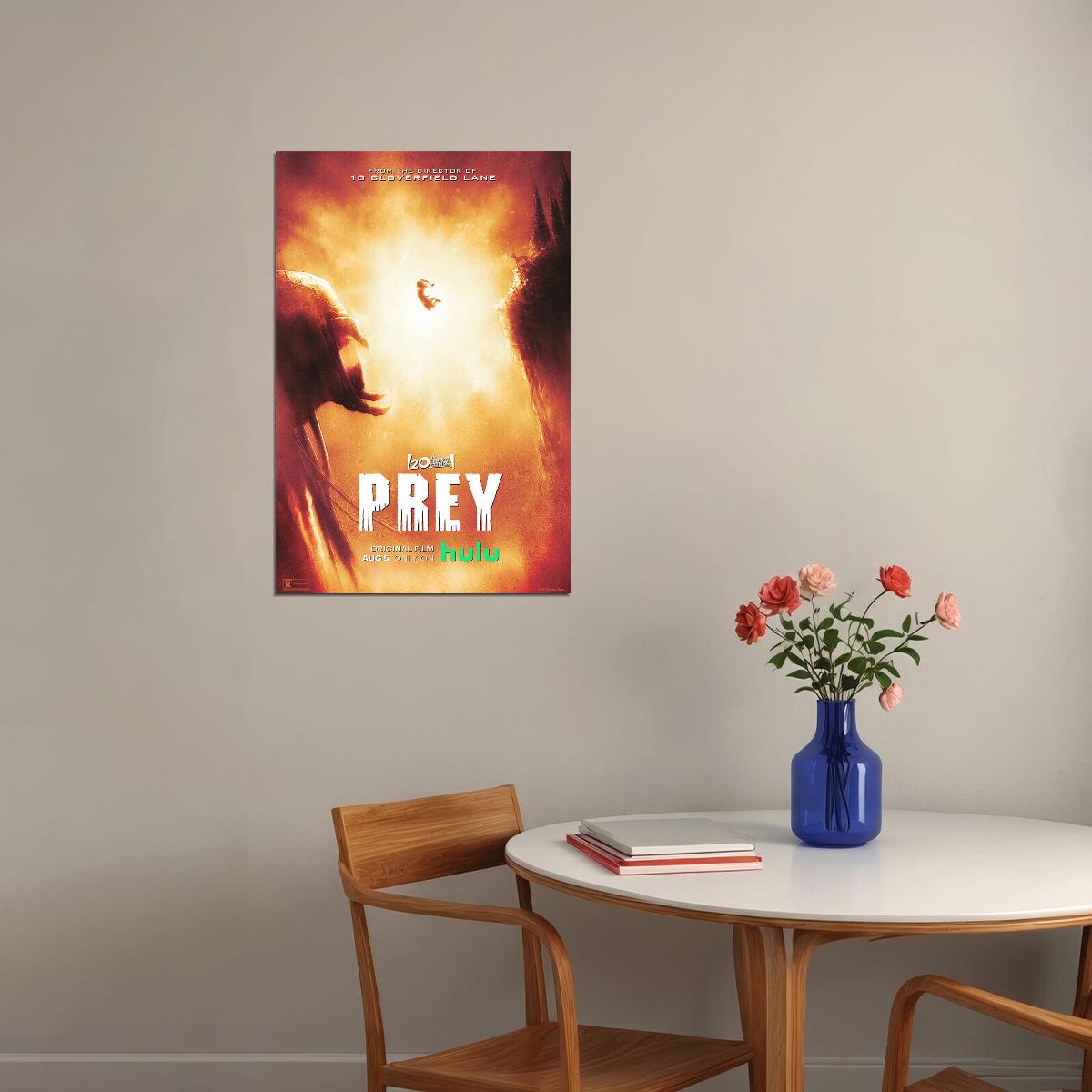 Prey 2022 Action Horror Drama Cinema Movie Poster Wall Art Print Home Wall Decor - xonomax