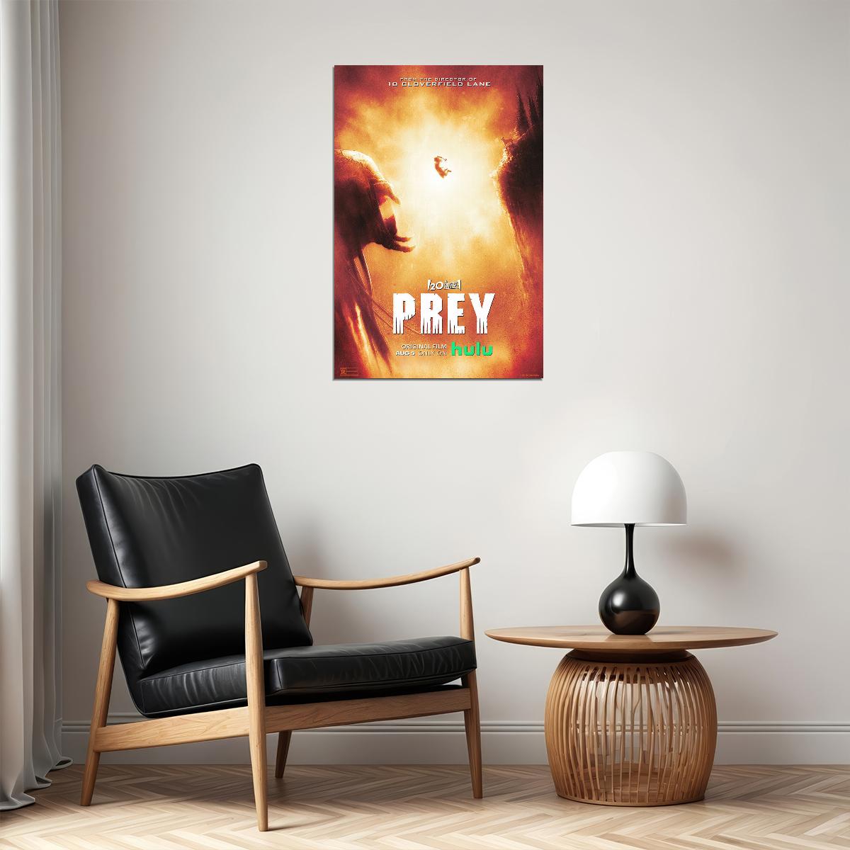 Prey 2022 Action Horror Drama Cinema Movie Poster Wall Art Print Home Wall Decor - xonomax