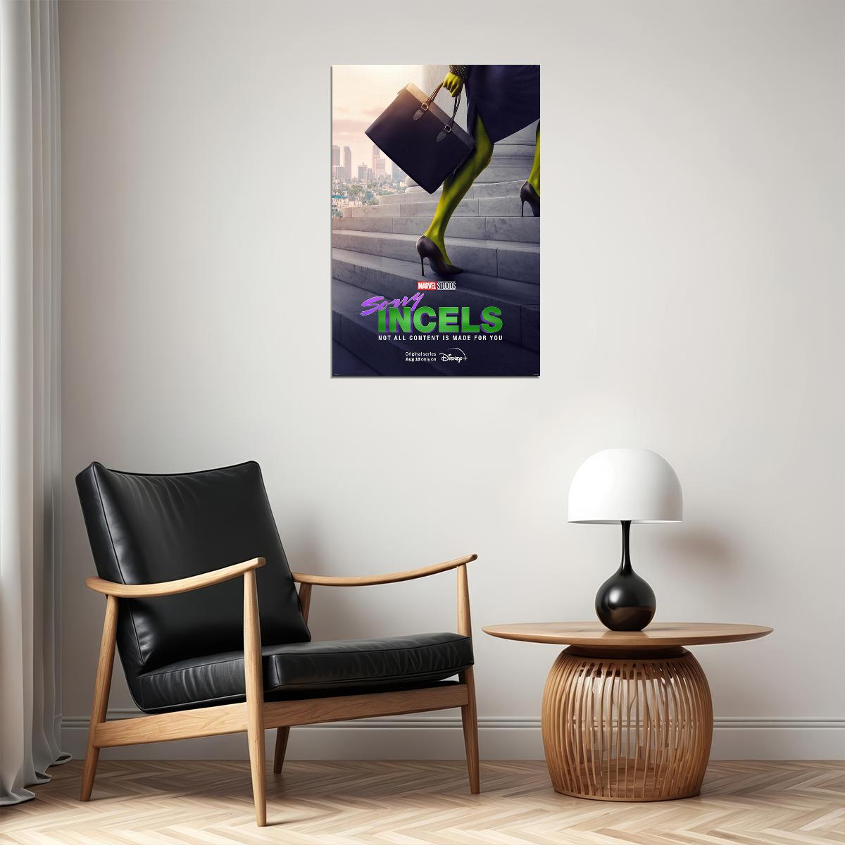 She Hulk Attorney At Law Science Fiction Tv Series Poster Wall Art Print Home Wall Decor - xonomax