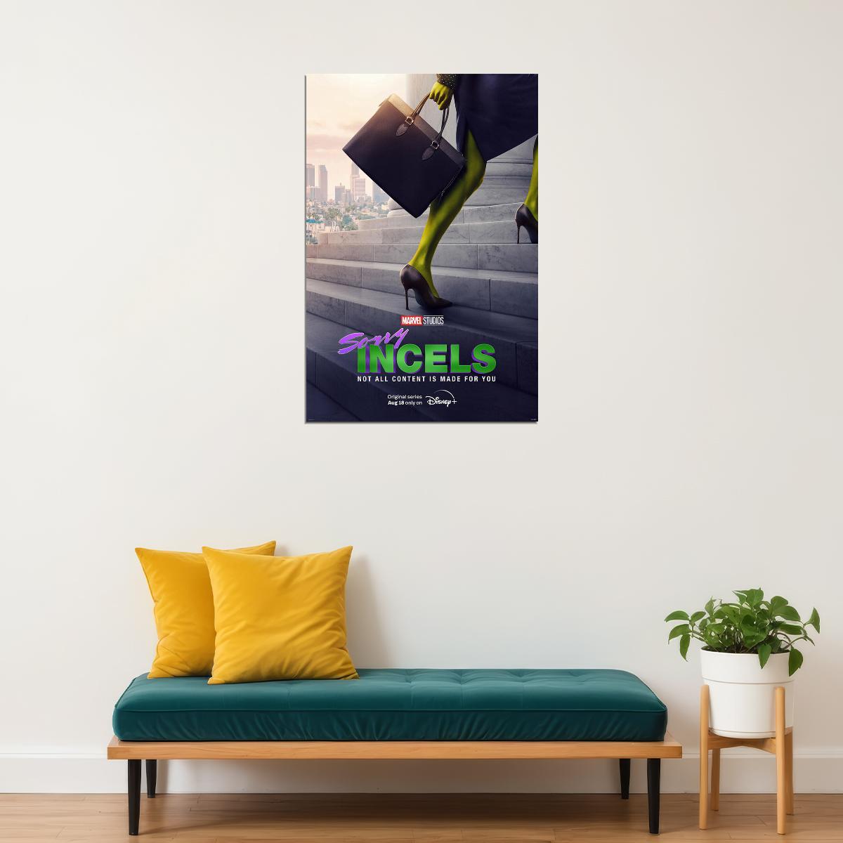 She Hulk Attorney At Law Science Fiction Tv Series Poster Wall Art Print Home Wall Decor - xonomax