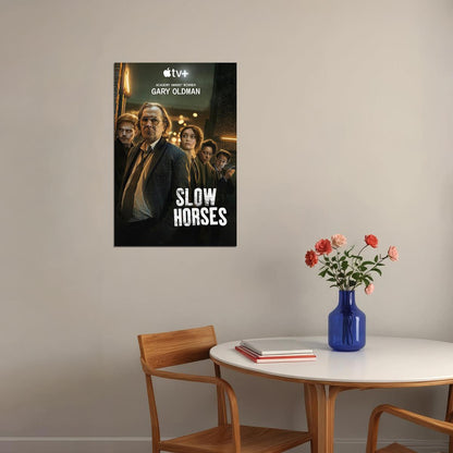Slow Horses Drama Crime Tv Series Movie Poster Wall Art Print Home Wall Decor - xonomax