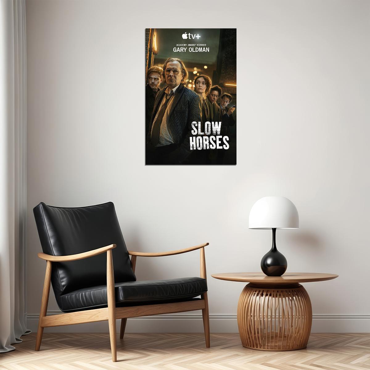 Slow Horses Drama Crime Tv Series Movie Poster Wall Art Print Home Wall Decor - xonomax