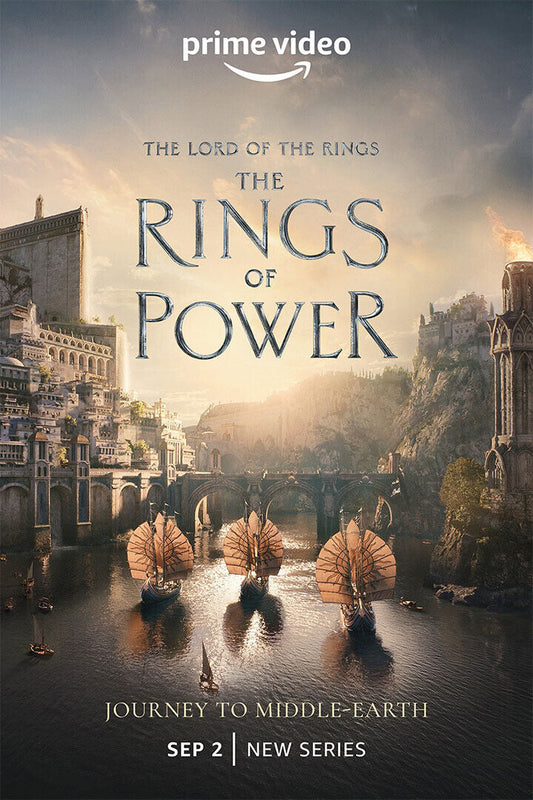The Rings Of Power Science Fiction Tv Series Poster Wall Art Print Home Wall Decor - xonomax
