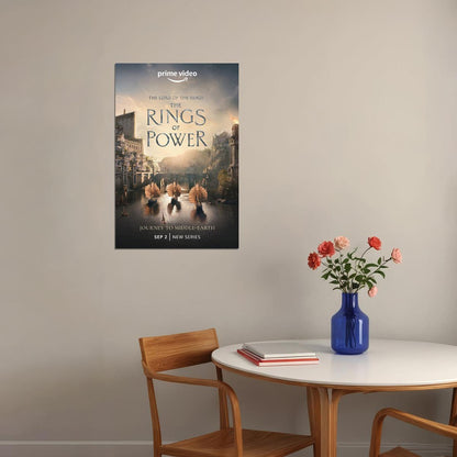 The Rings Of Power Science Fiction Tv Series Poster Wall Art Print Home Wall Decor - xonomax