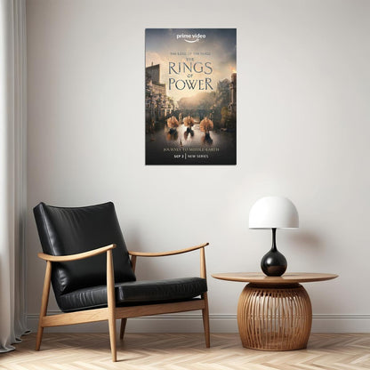 The Rings Of Power Science Fiction Tv Series Poster Wall Art Print Home Wall Decor - xonomax