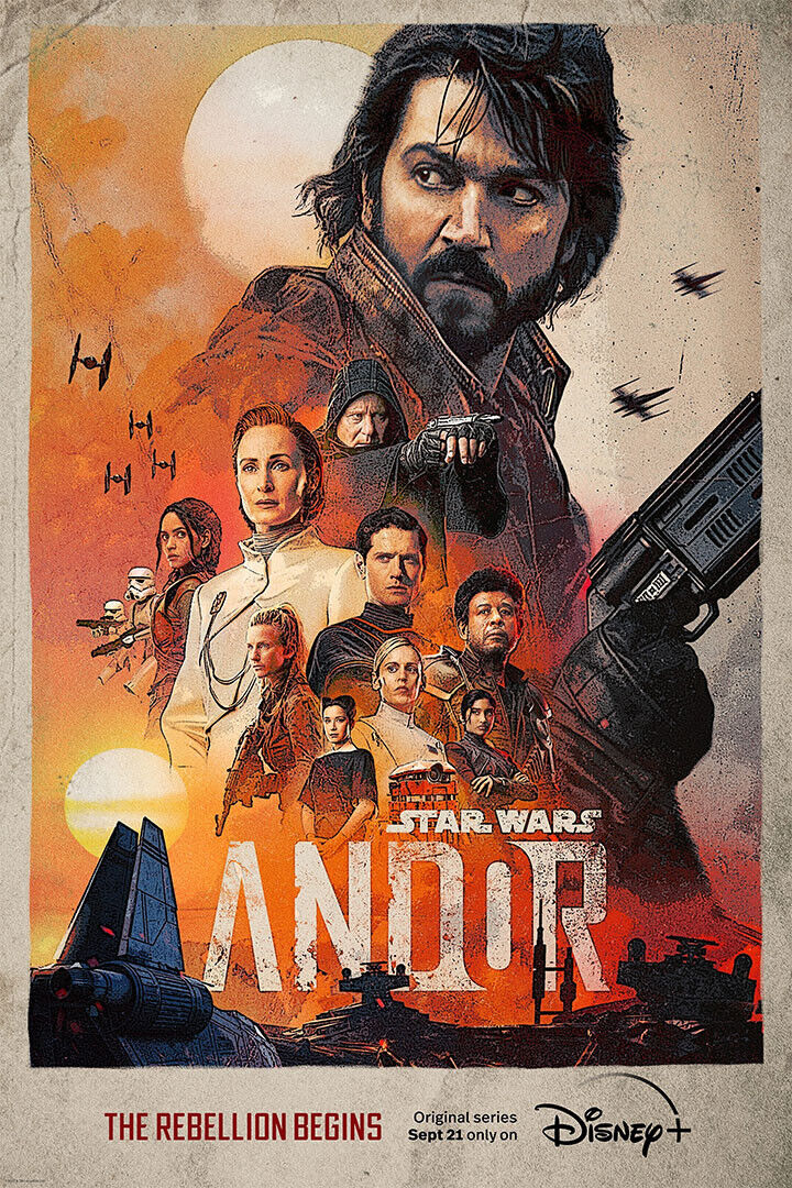 Andor Science Fiction Action Tv Series Movie Poster Wall Art Print Home Wall Decor - xonomax