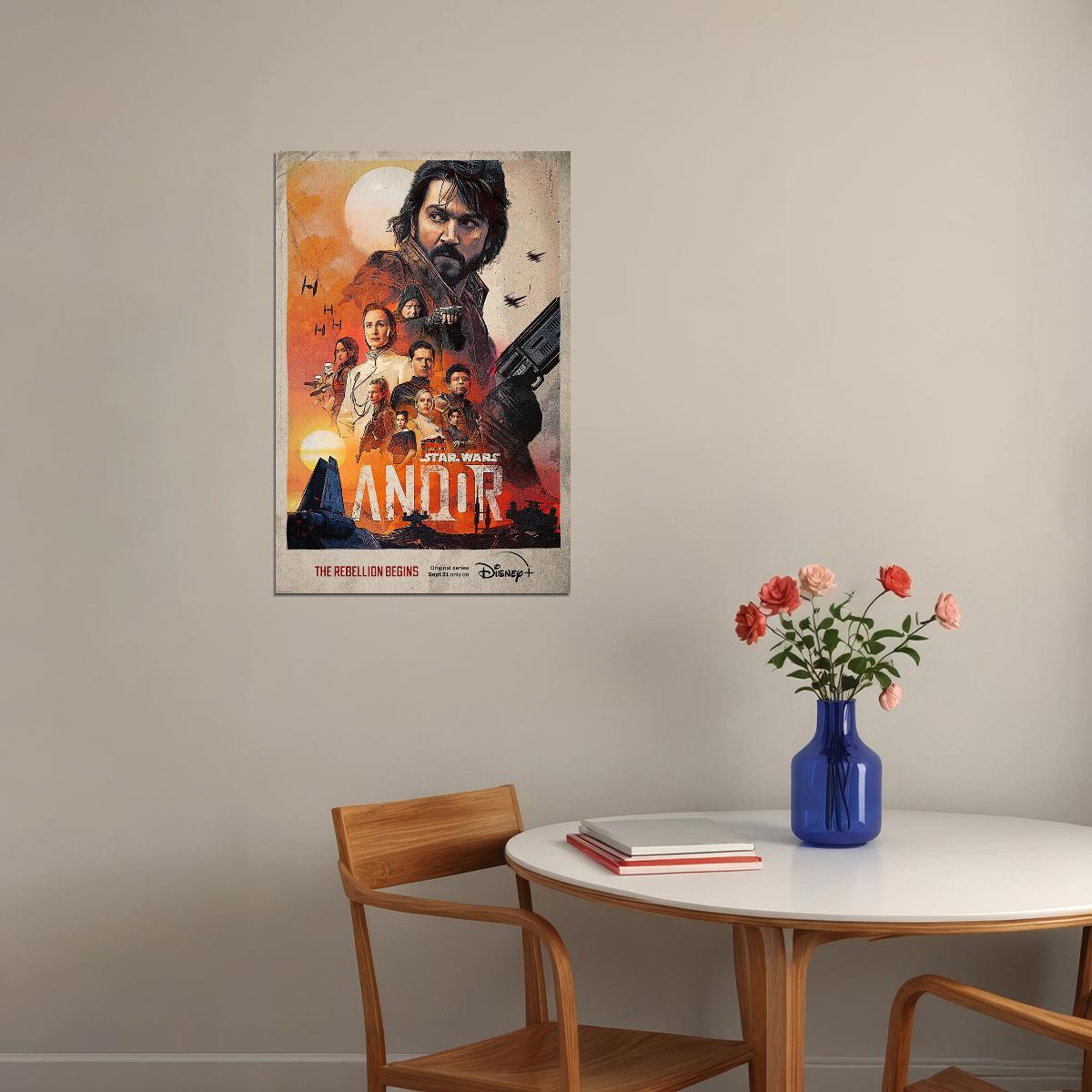 Andor Science Fiction Action Tv Series Movie Poster Wall Art Print Home Wall Decor - xonomax