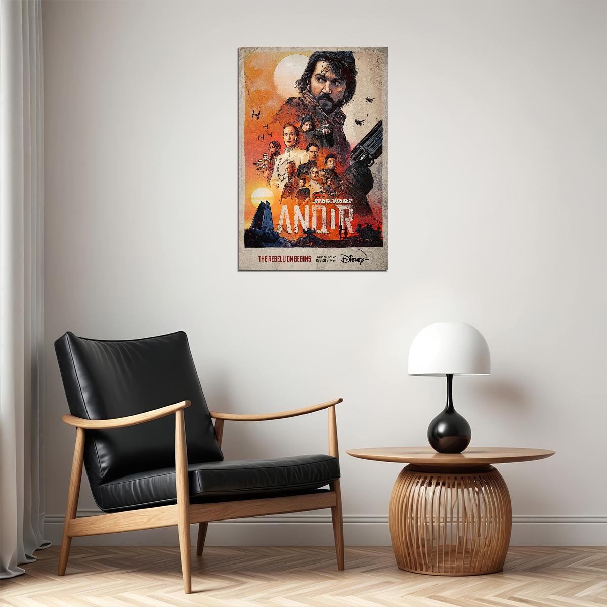 Andor Science Fiction Action Tv Series Movie Poster Wall Art Print Home Wall Decor - xonomax