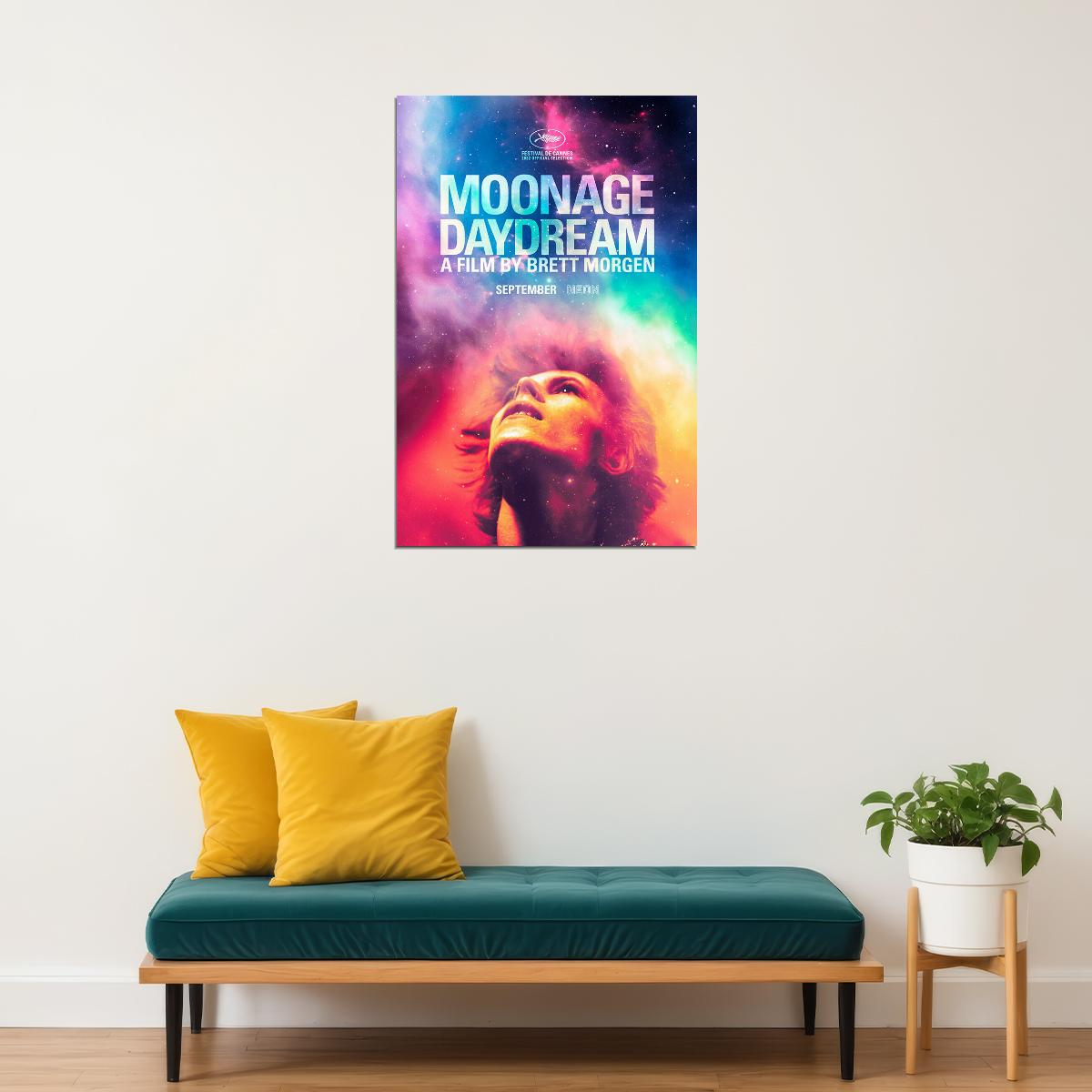 Moonage Daydream Documentary Music Movie Poster Wall Art Print Home Wall Decor - xonomax