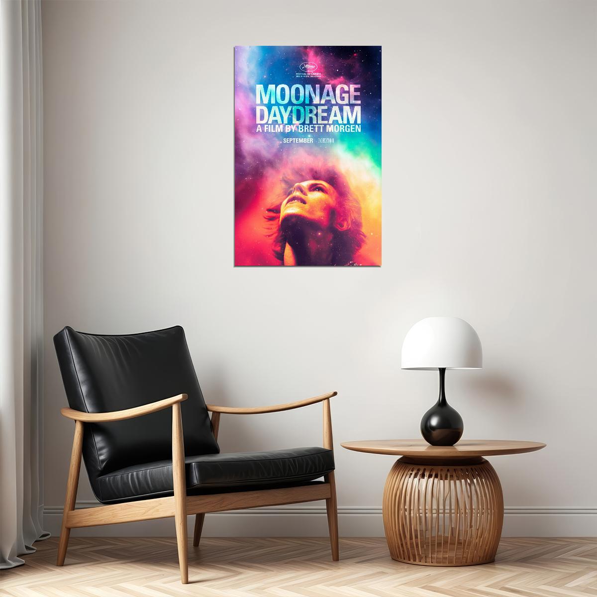 Moonage Daydream Documentary Music Movie Poster Wall Art Print Home Wall Decor - xonomax