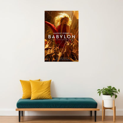 Babylon Comedy Drama History Cinema Movie Poster Wall Art Print Home Wall Decor - xonomax