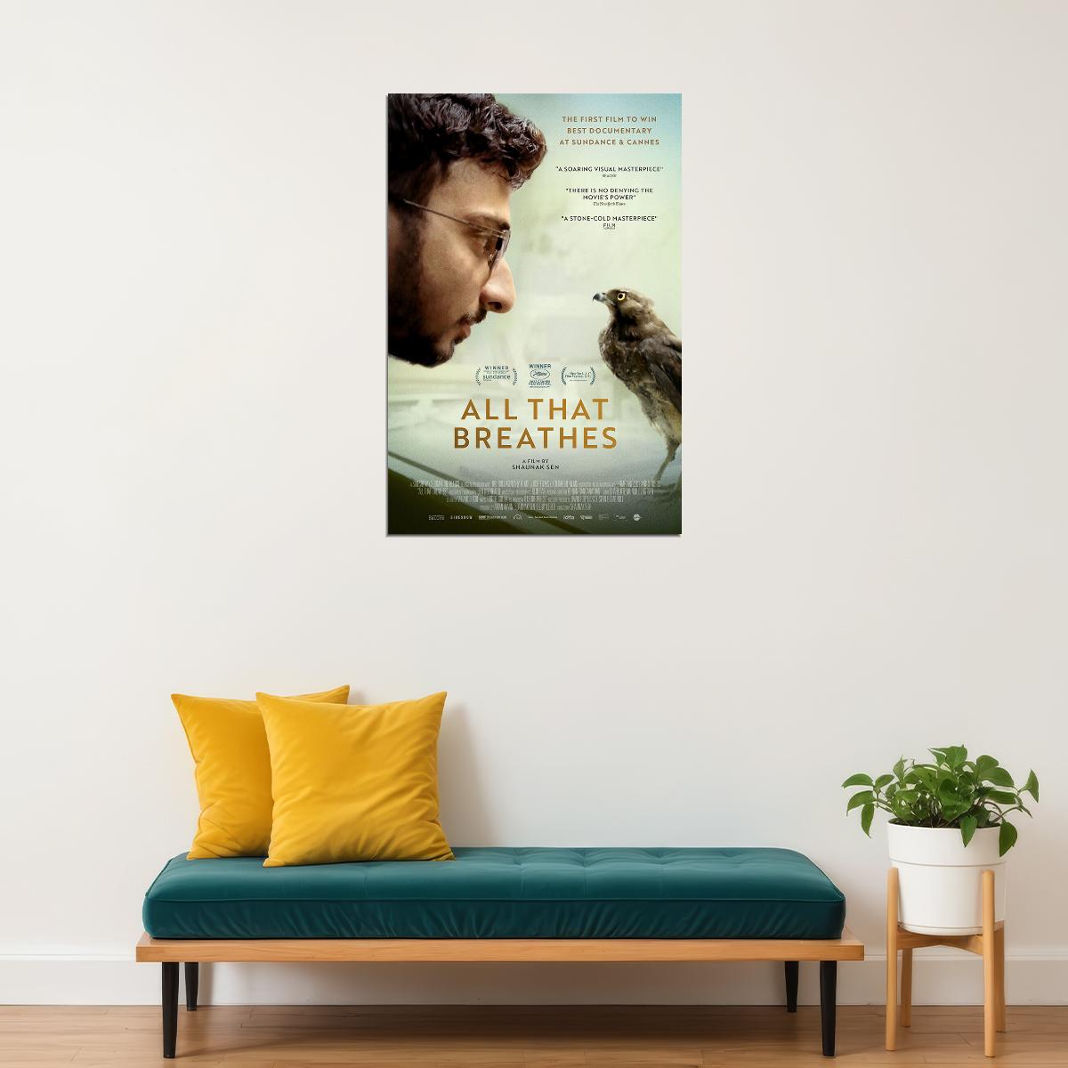 All That Breathes Documentary Cinema Movie Poster Wall Art Print Home Wall Decor - xonomax