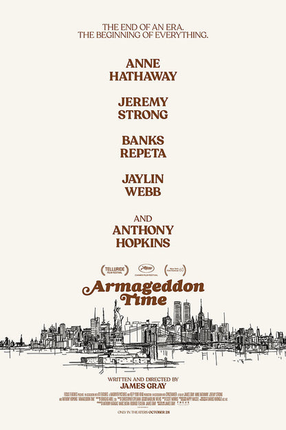 Armageddon Time Drama Cinema Movie Poster Wall Art Print Home Wall Decor - xonomax