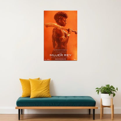 The Woman King Action Drama Cinema Movie Poster Wall Art Print Home Wall Decor - xonomax