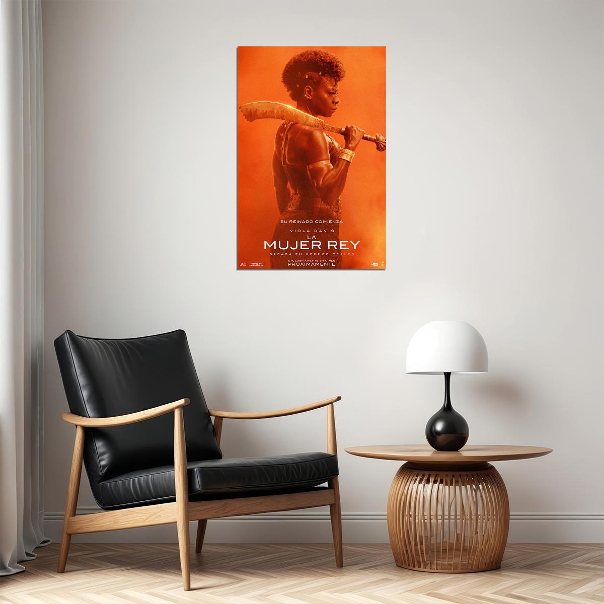 The Woman King Action Drama Cinema Movie Poster Wall Art Print Home Wall Decor - xonomax