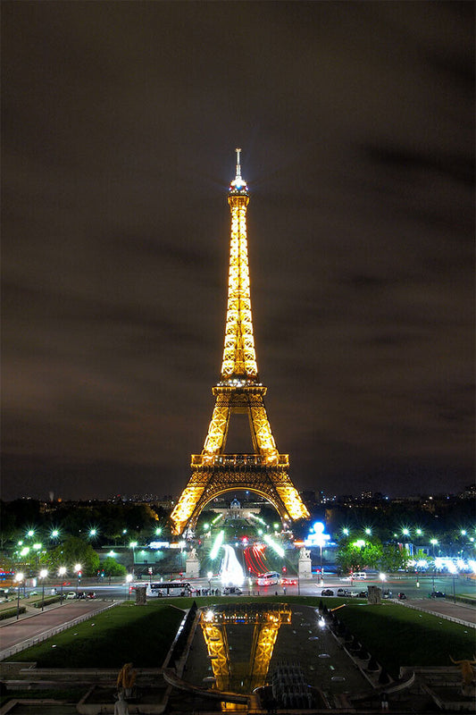 France Paris City Landscape Light Vintage Photo Poster Wall Art Print Home Wall Decor - xonomax