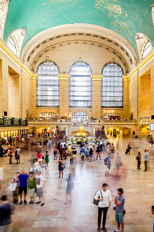 New York Central Station Train Travel Vintage Poster Wall Art Print Home Wall Decor - xonomax