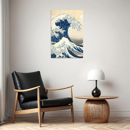 Big Wave 1830 Landscape Throne Block Poster Wall Art Print Home Wall Decor - xonomax