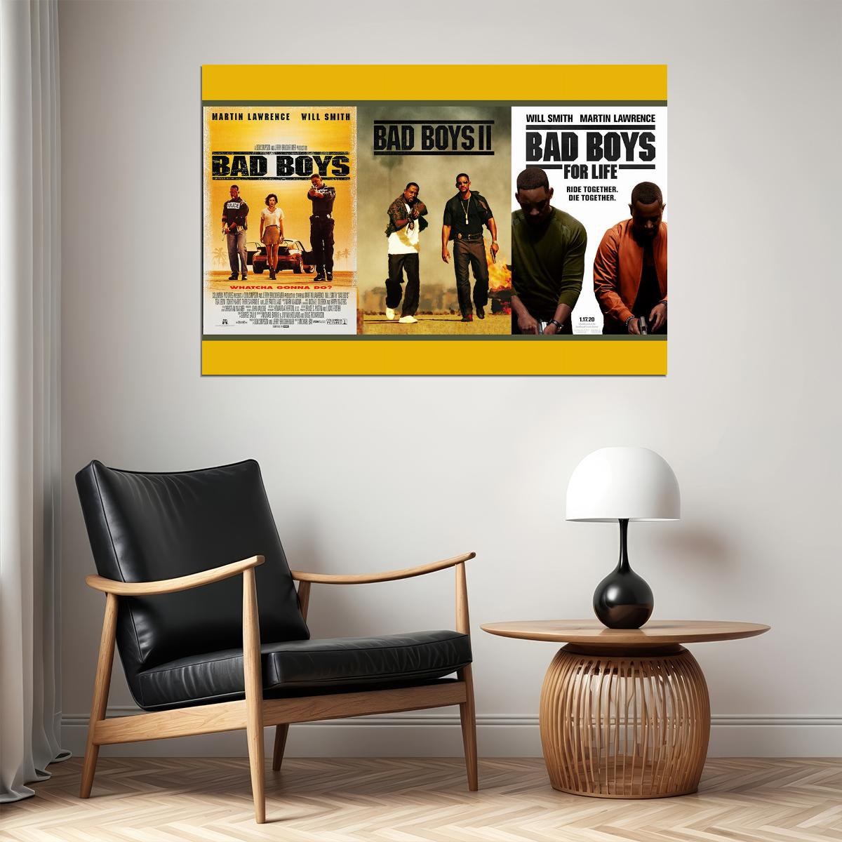 Bad Boys For Life Movie Action Comedy Poster Wall Art Print Home Wall Decor - xonomax