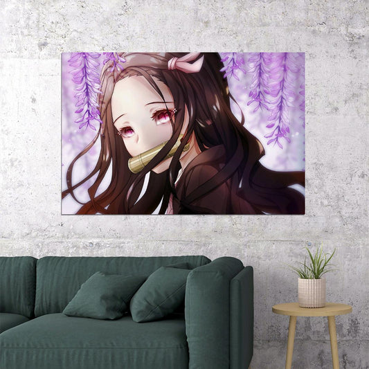 Nezuko Demon Slayer Animation Drama Action Poster Wall Art Print Home Wall Decor - xonomax