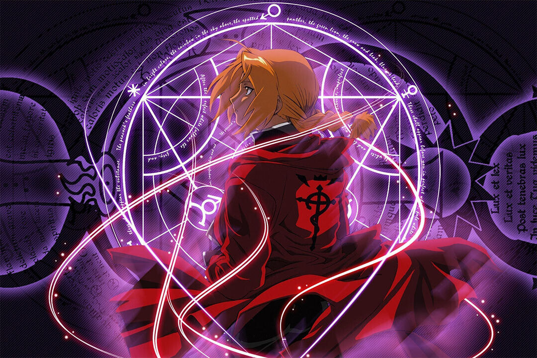Fullmetal Alchemist Animation Action Adventure Poster Wall Art Print Home Wall Decor - xonomax
