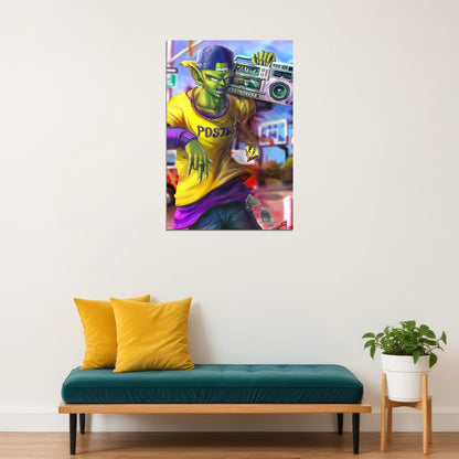 Piccolo 'drip' Hip Hop Swag Poster Wall Art Print Home Wall Decor