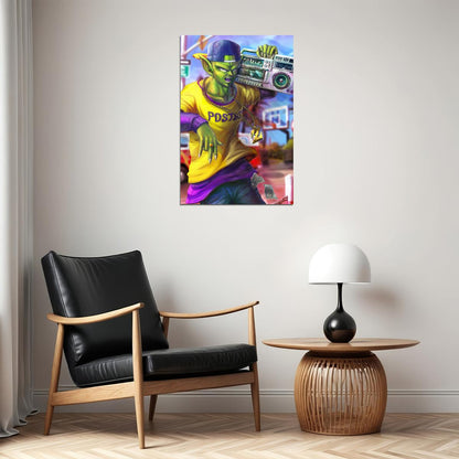Piccolo 'drip' Hip Hop Swag Poster Wall Art Print Home Wall Decor