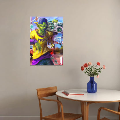 Piccolo 'drip' Hip Hop Swag Poster Wall Art Print Home Wall Decor