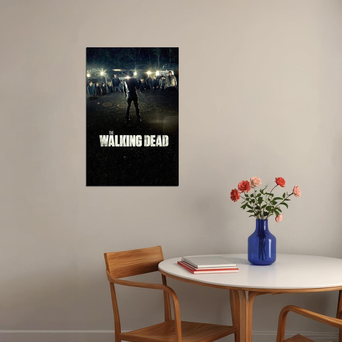 The Walking Dead Movie Drama Horror Thriller Poster Wall Art Print Home Wall Decor - xonomax