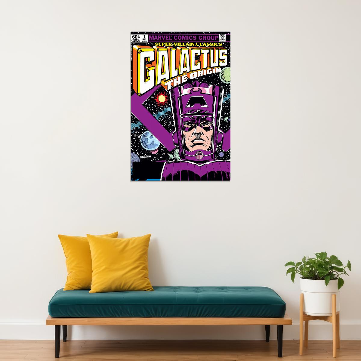 Galactus Comic Book Fictional Character Poster Wall Art Print Home Wall Decor - xonomax