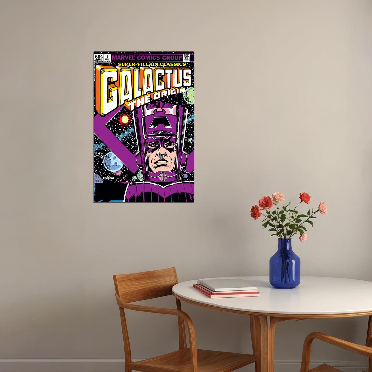 Galactus Comic Book Fictional Character Poster Wall Art Print Home Wall Decor - xonomax