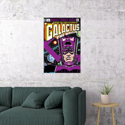 Galactus Comic Book Fictional Character Poster Wall Art Print Home Wall Decor - xonomax